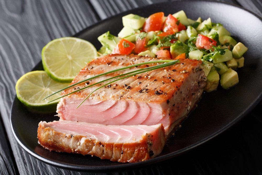 Steak z tuňáka na grilu - recept pro Tefal Optigrill Elite XL.jpg